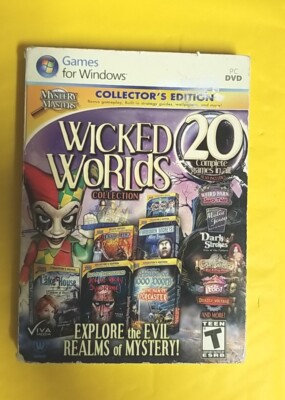Wicked Worlds Collection: Collector's Edition (PC, 2013) NEW