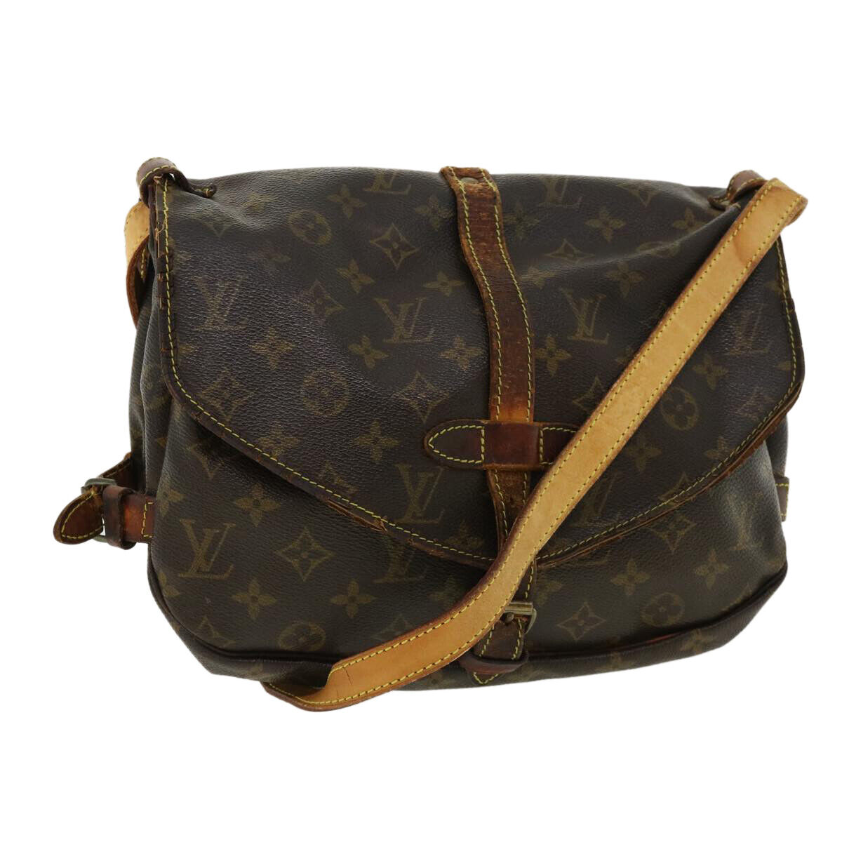 Monogram Canvas Saumur 30