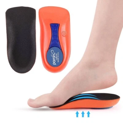 Plantar Fasciitis Relief Arch Support Shoe Inserts | Cushion Heel Support