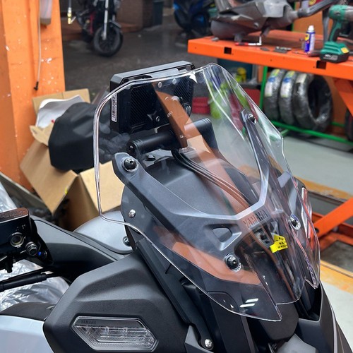 Mobile Phone GPS Sat Navigation Extension Bracket For YAMAHA XMAX 300/Tech Max+ - Picture 21 of 24