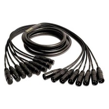 Mogami GOLD 8 XLR-XLR-05 8-channel XLR Male to XLR Female Snake Cable - 5 foot