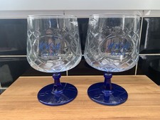 2 X KRONENBOURG 1664 BLANC PINT GLASSES - NEW / CE STAMPED