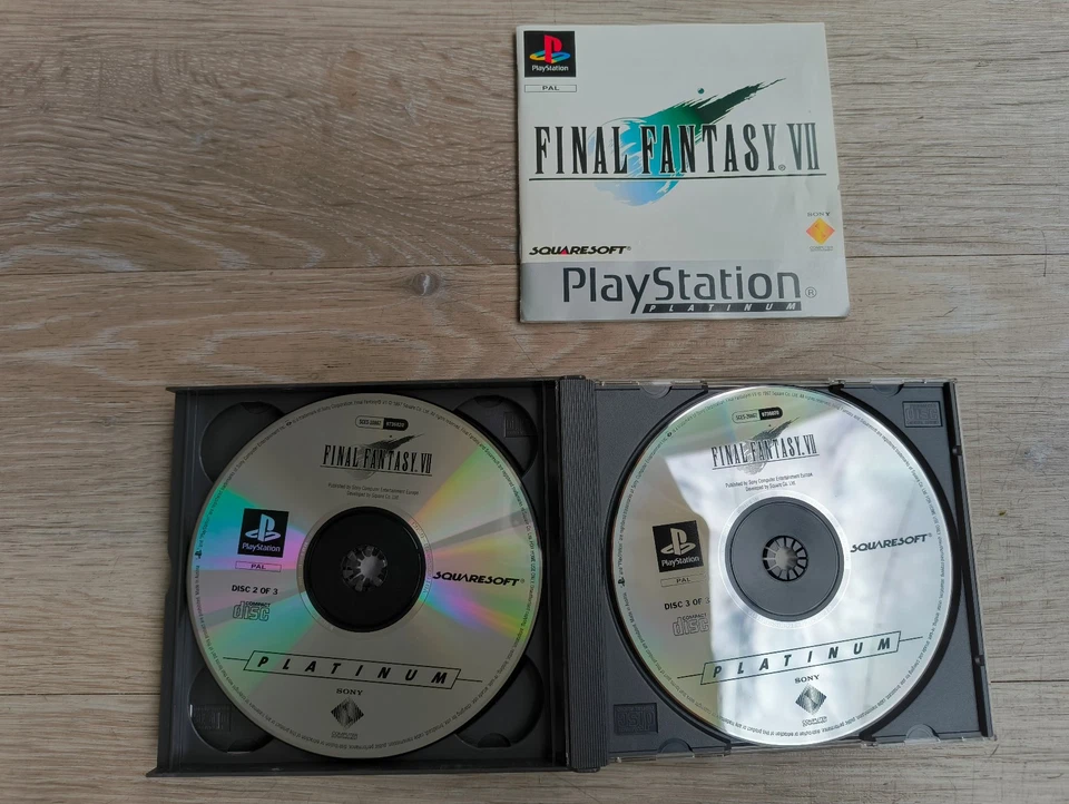Final Fantasy VII 7 PlayStation PS1 game - Image 4 of 4