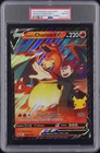 2021 POKEMON SWSH BLACK STAR JUMBO PROMO #133 LANCE'S CHARIZARD V PSA 8