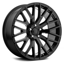 Voxx Replica Mustang Performance Wheels 20x8.5 35 5x114.3 Black Rims Set Of 4