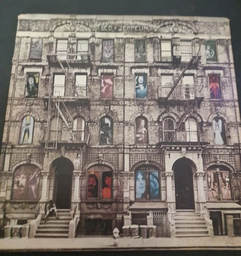 Led Zeppelin Physical Graffiti 12" Vinyl Double LP Rock Swan Song 1975