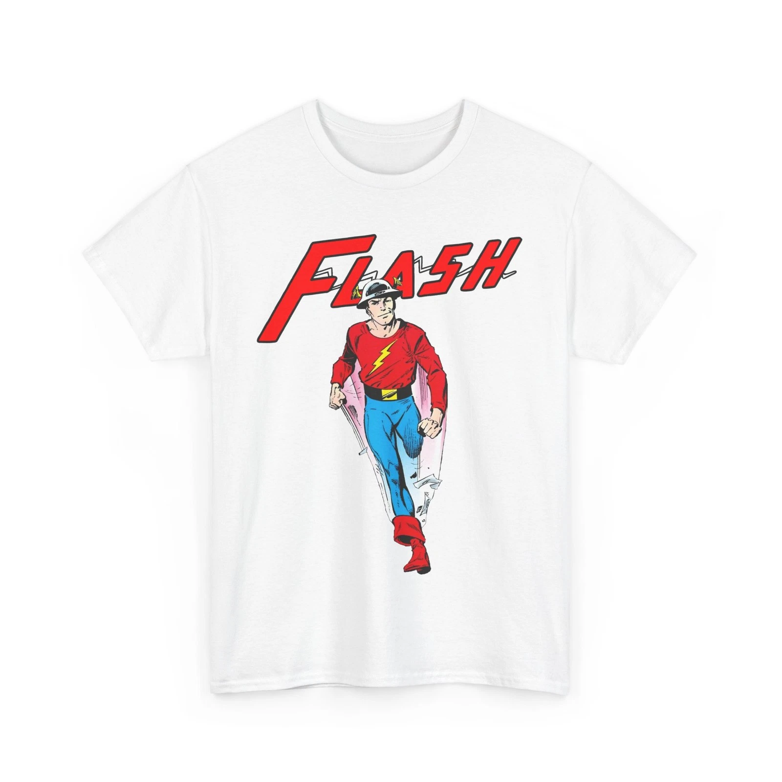 Golden Age Flash T-Shirt - John Byrne Art - DC Comics - Jay Garrick - JSA