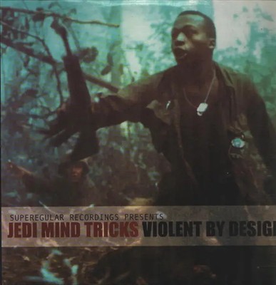 2xLP Jedi Mind Tricks Violent By Design 1ST US PRESS SUPR 109 Superegular Re