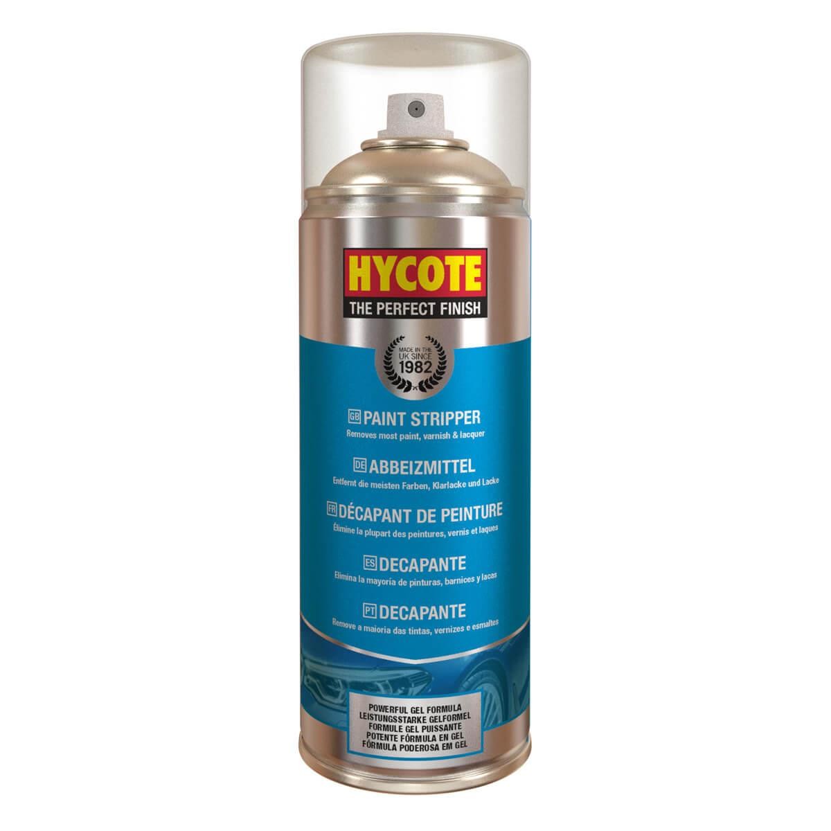 Hycote Aerosol Spray Stripper Varnish Lacquer Finish Remover Cleaner 400ml