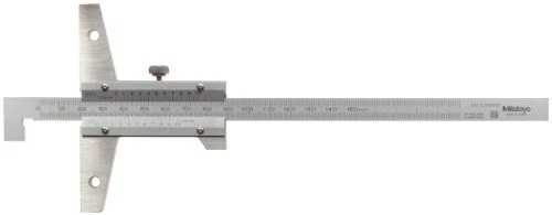 Mitutoyo 527-401 Vernier Depth Gauge  Hook End Type  Caliper Type  0-150mm Range