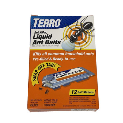 Terro T300B Liquid Ant Baits Ant Killer 12 Pre- filled Stations Ready to Use USA
