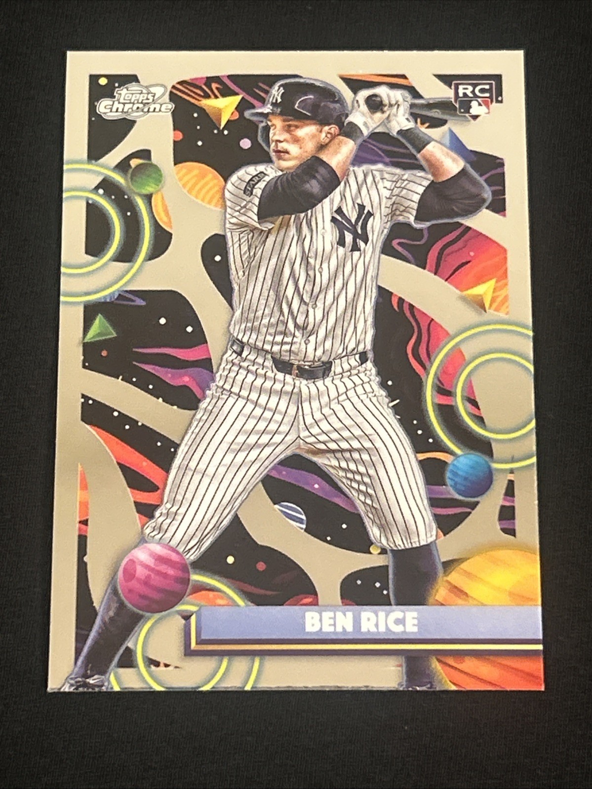 Ben Rice 2025 Topps Chrome Cosmic 174 New York Yankees Rookie
