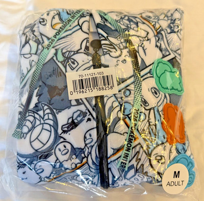 Pokemon - Comic Book Graphic Hoodie - Medium - EUIC 2026 - Brandneu Sealed - M