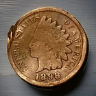 1898 Indian Head Cent Actual Coin Shown - 40