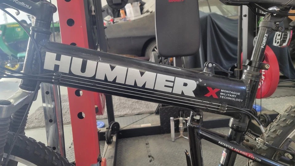 Bicicleta Plegable Hummer Montague Tecnología Militar H1 HMMWV Humvee Bicicleta Foto 4 de 4