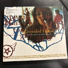 A4 Crowded House &ldquo;Not The Girl You Think You Are&rdquo; Scarce UK 4trk (One CD) 1 CD