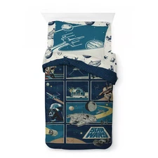Star Wars Twin Comforter 64”x86” New - Ships Fast