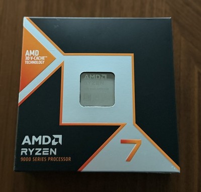 AMD- 9800X3D RYZEN 7 9000 Series Zen 5 8-Core 5.2 GHz AM5 VIDEO TESTED