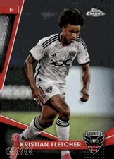 2024 Topps Chrome MLS Kristian Fletcher 65 D.C. United