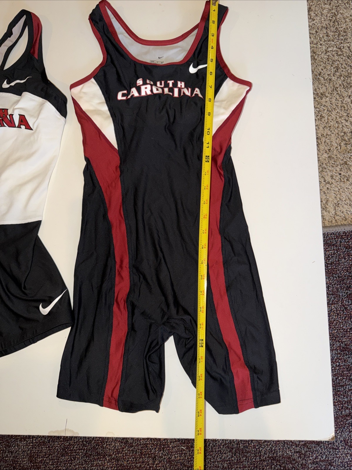Nike Dri Fit Lot South Carolina Gamecocks TEAM ISSUED Unitard Small 4-6 Women thumbnail 8