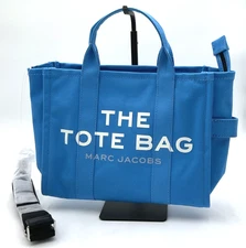 Marc Jacobs The Canvas Spring Blue Medium Tote Bag