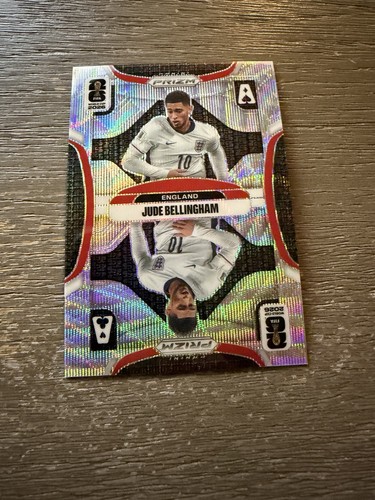 2026 Panini Prizm Fifa World Cup - Aces Jude Bellingham #23 Wave Prizm England