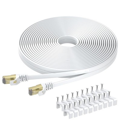 Ethernet Kabel Cat 8 30m Glasfaser LAN Netzwerkleitung Hochgeschwindigkeits