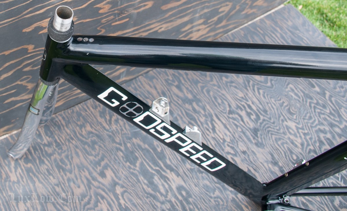 Vintage Black Hooker GodSpeed TimeTrial AeroRoadBike FRAME FORK