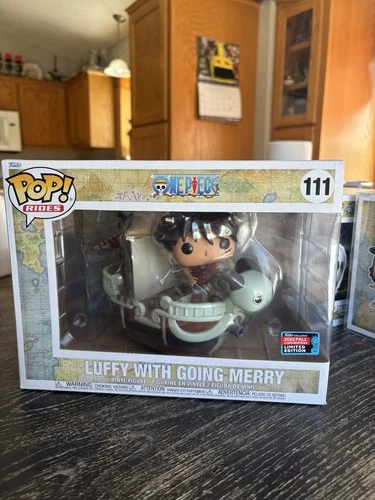 Funko Pop! Rides: One Piece Luffy With Going Merry Limited Edition
