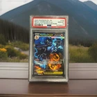 2025 POKEMON PFL EN-PHANTASMAL FLAMES #125 MEGA CHARIZARD X EX PSA 10