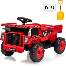 Ride on Toy 12V Kids Ride On Dump Truck Electric Toy Car with Remote Control