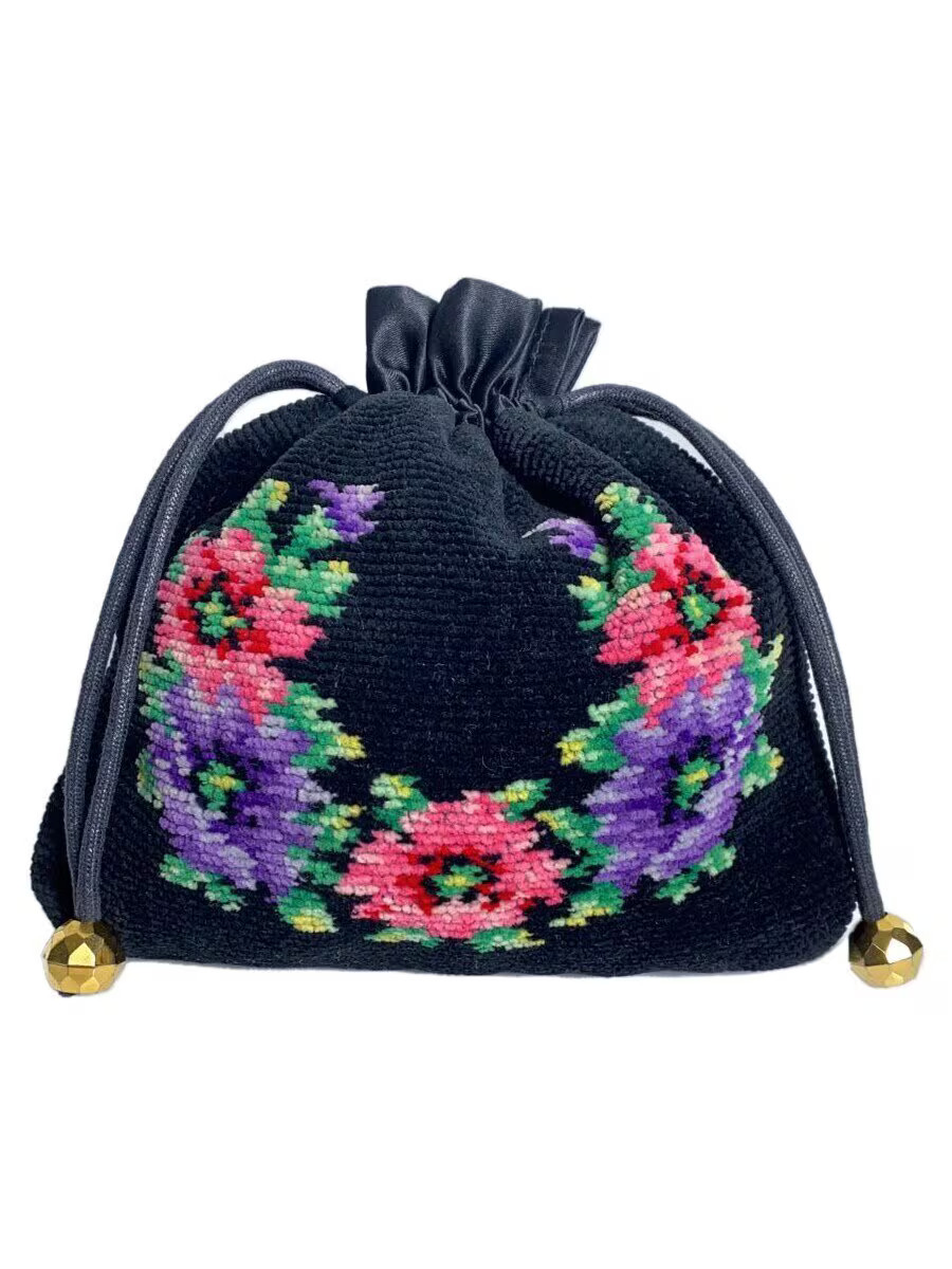 FEILER Drawstring Pouch PVC BLK - image 2