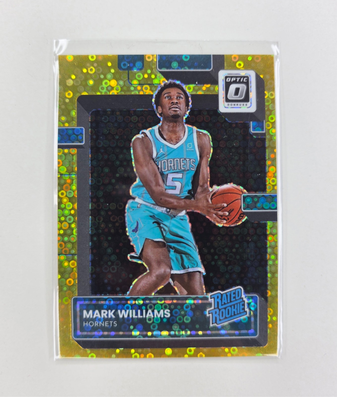 2022-23 Mark Williams optic fastbreak RATED ROOKIE GOLD  /10🔥🔥 hornets # 245