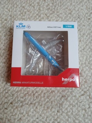 Herpa 538083 Airbus A321neo KLM PH-AXA