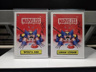 Marveless Kids Wolverine 39a & 39b signiert von Mark Pingitore - Bild 1 von 2
