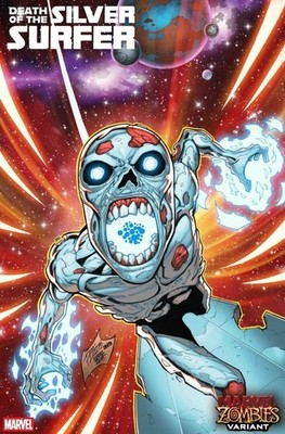 DEATH OF THE SILVER SURFER 5 MARC ASPINALL MARVEL ZOMBIES VARIANT