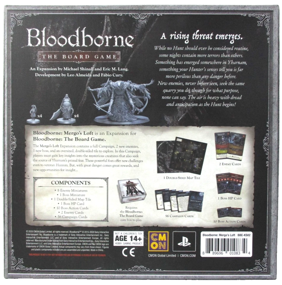 BLOODBORNE: The Board Game MERGO'S LOFT Expansion SEALED NEW!! - Image 2 of 2
