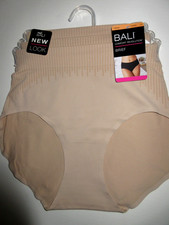 Bali BRIEF 3-Pack Underwear Panties Comfort Stretch Nylon seamless beige 7/L
