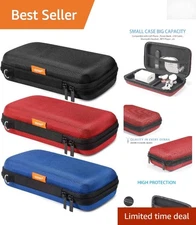 Triple Color Hard EVA Case - Lightweight Travel Storage for Power Banks and More