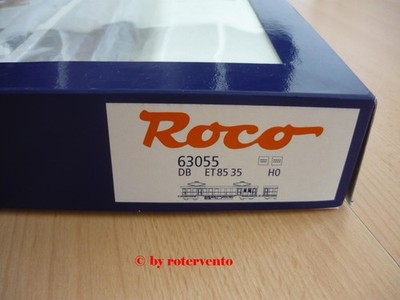 Roco H0 DC 63055 Elektrischer Triebzug ET85 / ES85 2-tlg mit DSS analog in OVP