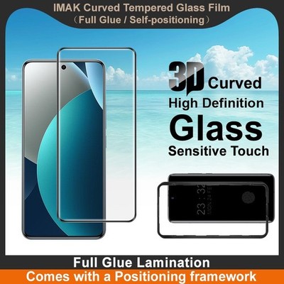 For XiaoMi Redmi Note 15 Pro 4G, imak 3D Curved Full Glue Glass Screen Protector
