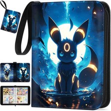 Pokemon Sammelalbum 400 Karten Portfolio Sammelkarten Heft Ordner Mappe 50Seiten