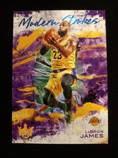 2020-21 Panini Court Kings - Modern Strokes #13 LeBron James /99