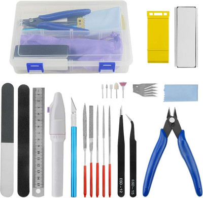 26 PCS Gundam Model Basic Tools Set Hobby Building Tools Kit mit Kunststoffkoffe