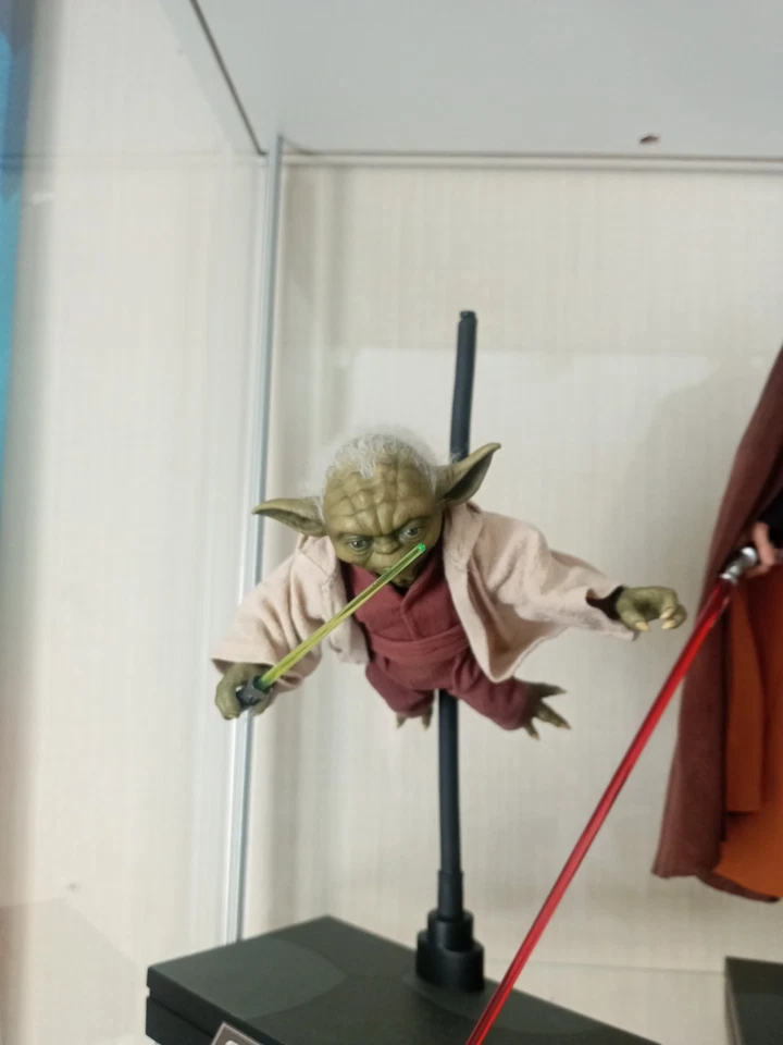 Hot Toys Star Wars Yoda Episode II Attack of the Clones 1/6 Figur MMS495 - Bild 1 von 1
