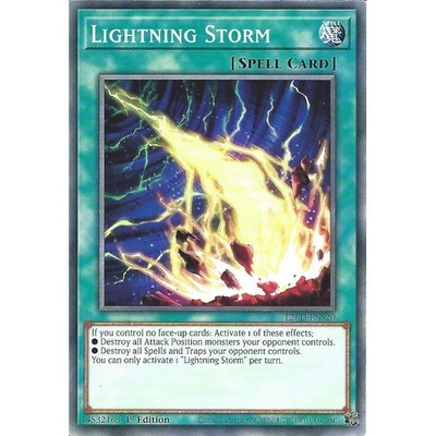 L26D-ENS20 Lightning Storm : Common Card : 1st Edition : YuGiOh TCG - Image 1 of 2