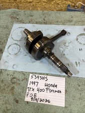 1997 Honda Foreman 400 Crankshaft Crank Assembly 534