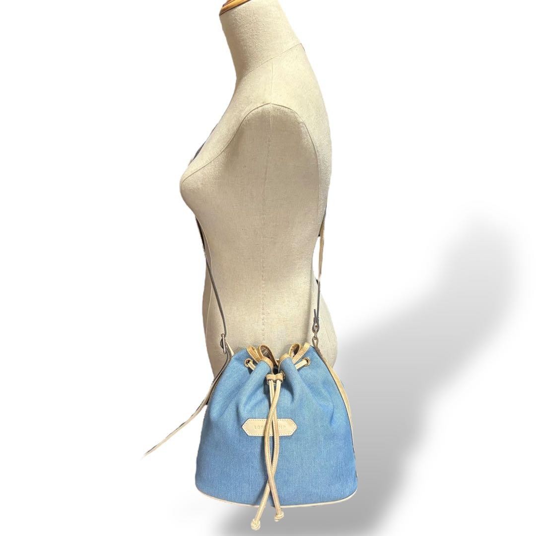 Beautiful Condition Longchamp Drawstring Shoulder… - image 17