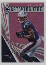 2019 Panini Phoenix Catching Fire Pink 72/199 N'Keal Harry #2 13c1