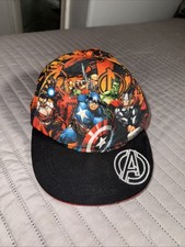 Marvel avengers youth kids SnapBack Baseball cap-Hat One Size Fits Most.